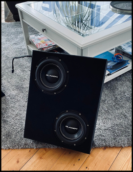 Woofer Upgrade F60  2 x SXQ mit Endstufe