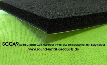 SCCA9 Semi-Closed-Cell-Absorber 9mm